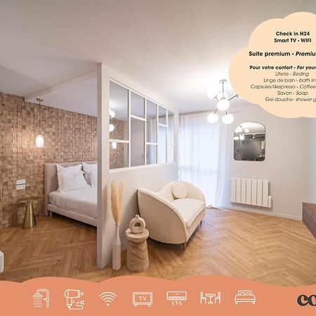 Ferienwohnung LE GEORGIA - Check in H24 - Wifi Villeurbanne Exterior foto